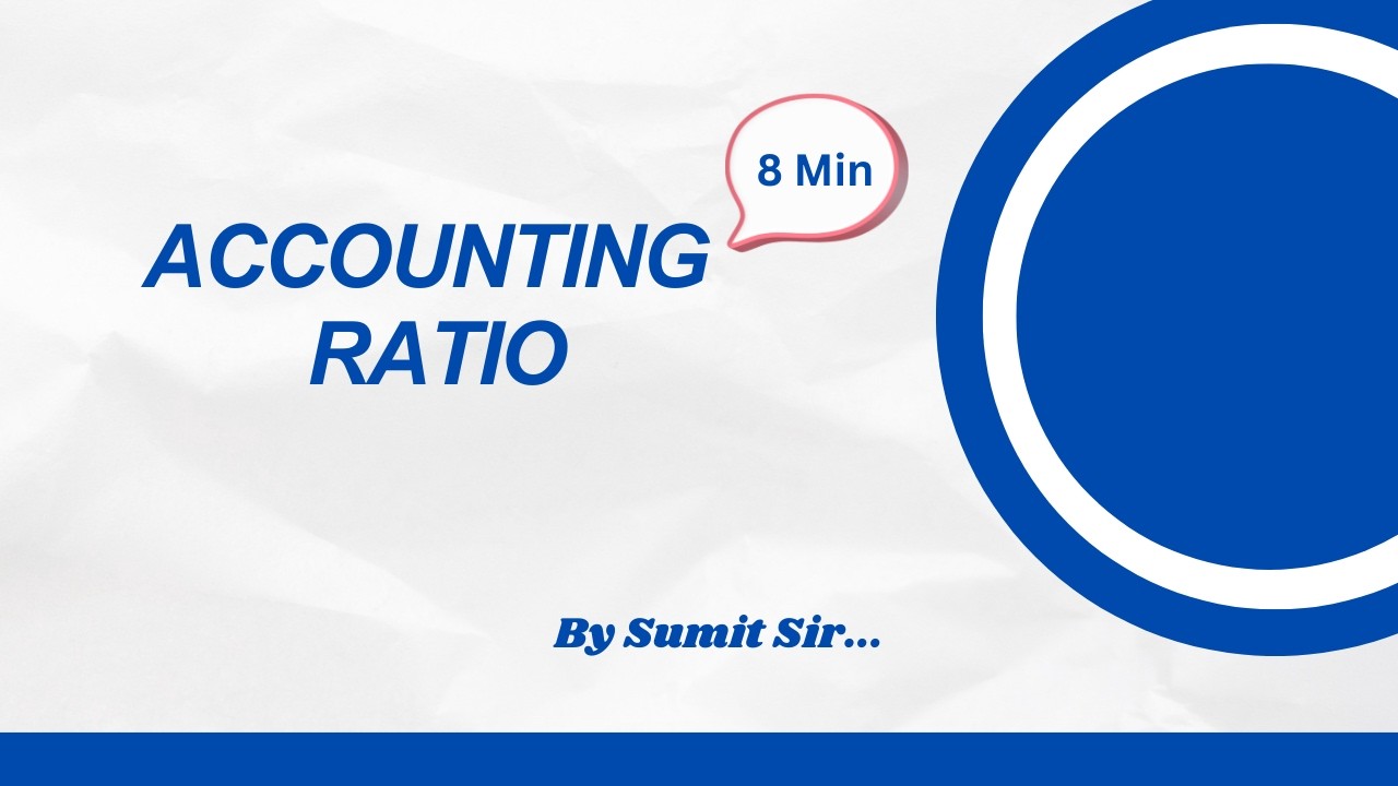 Accounting Ratio | One Shot