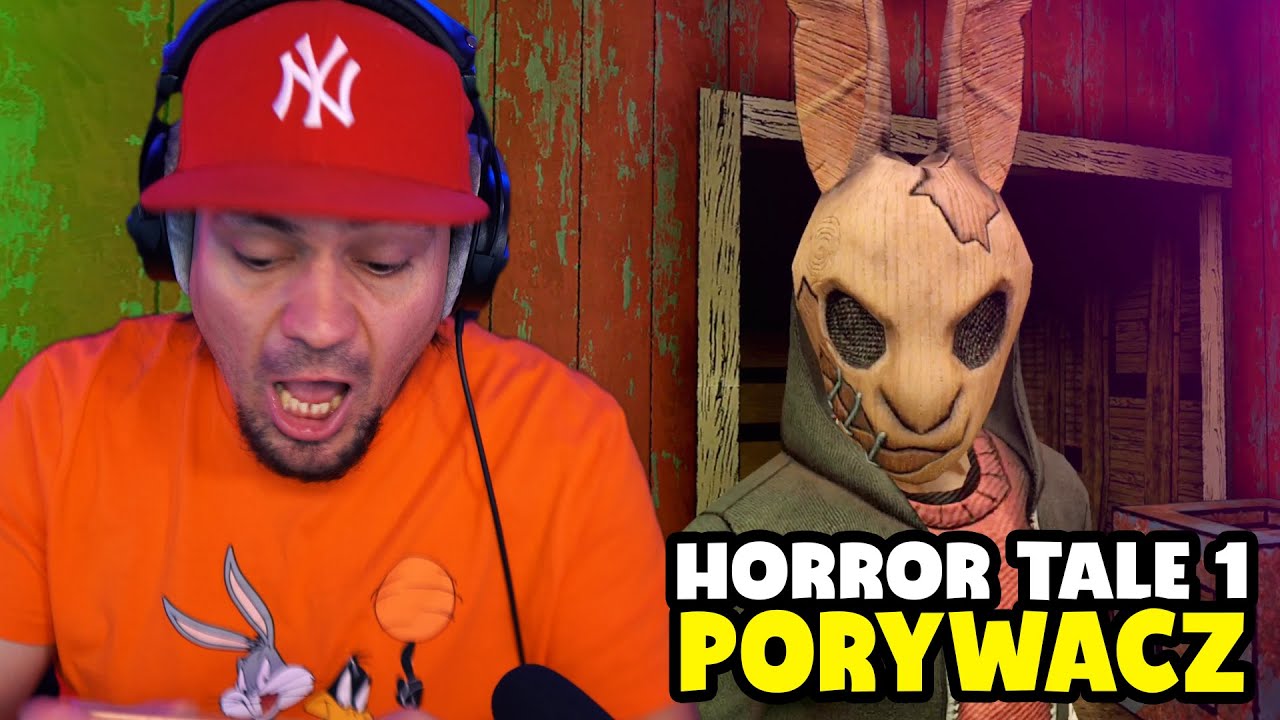 😯 CZAICIE, ŻE ON PORYWA DZIECI I... ! | Horror Tale 1 Kidnapper
