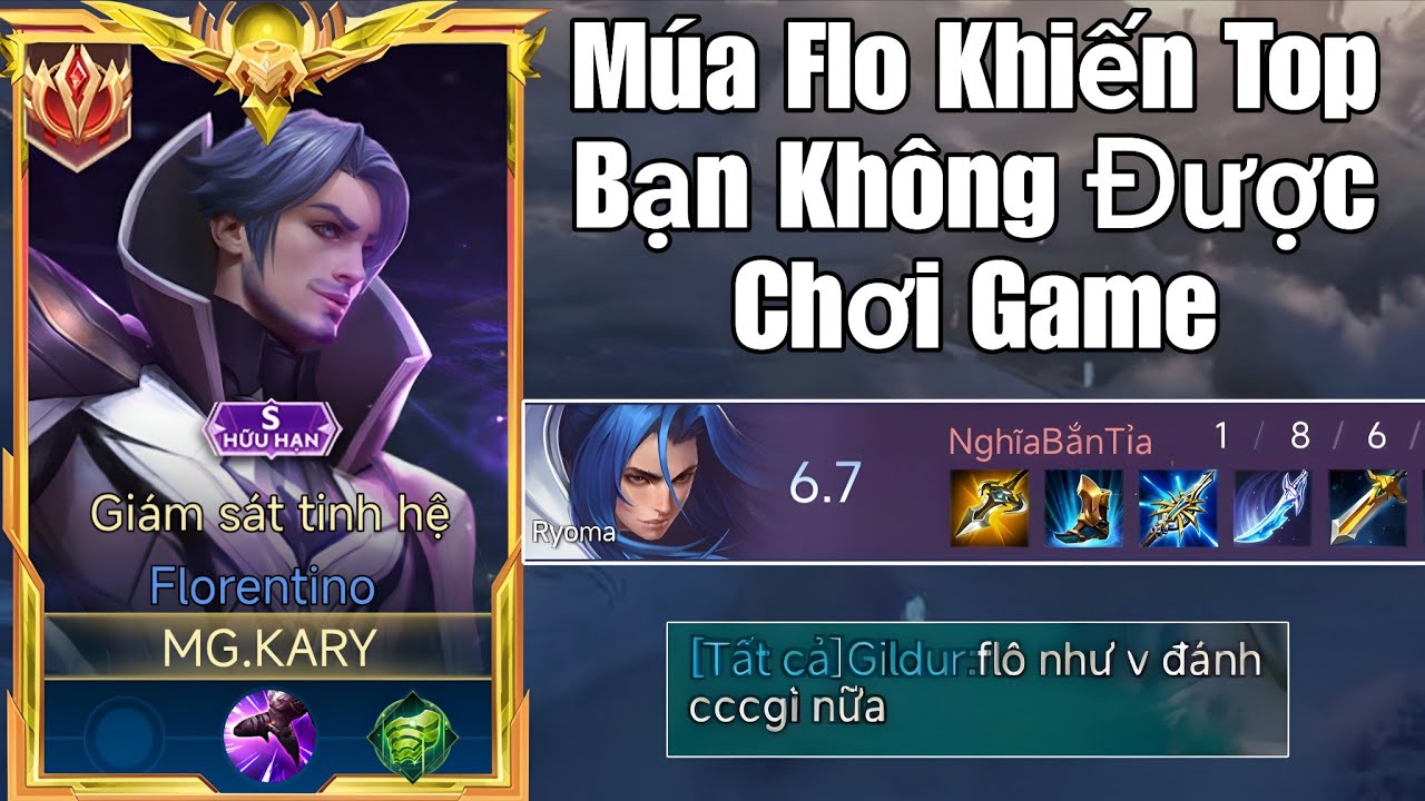 Múa Flo Như Nào Mà Top Bạn Không Được Chơi Game Dù Đã Rủ Thêm Người Và Một Đêm Leo Rank Chiến Thần