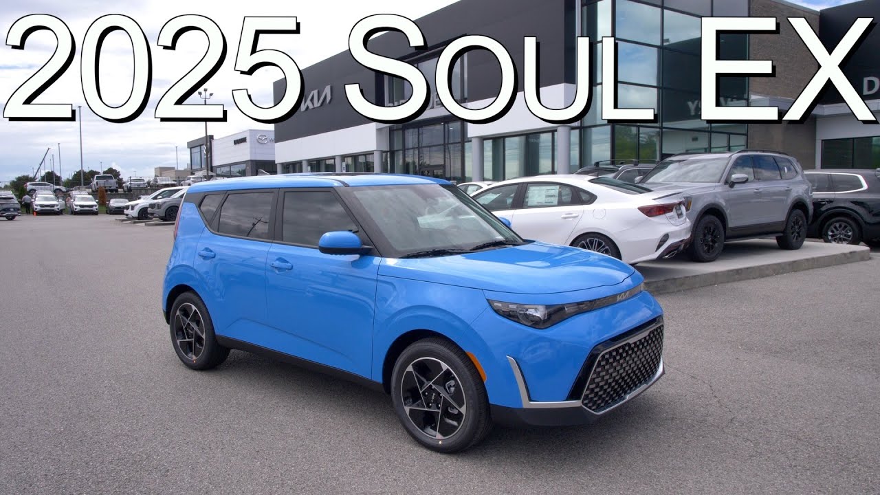 New Surf Blue 2025 Kia Soul EX at Parkside Kia