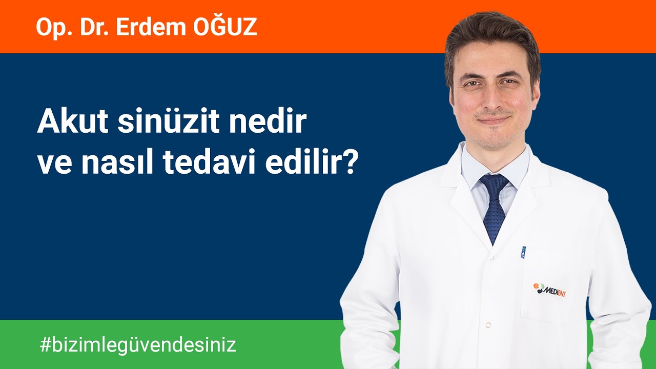 Akut sin&uuml;zit nedir ve nasıl tedavi edilir? #sin&uuml;zit #akutsin&uuml;zit