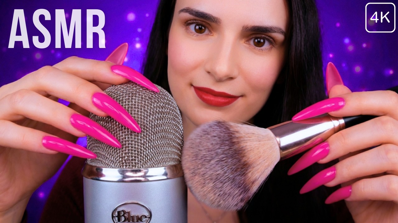 ASMR WARNING ⚠️ Your Brain Will MELT 🫠🧠 DEEP Mic Scratching & Brushing UNTIL You Sleep | No Talking