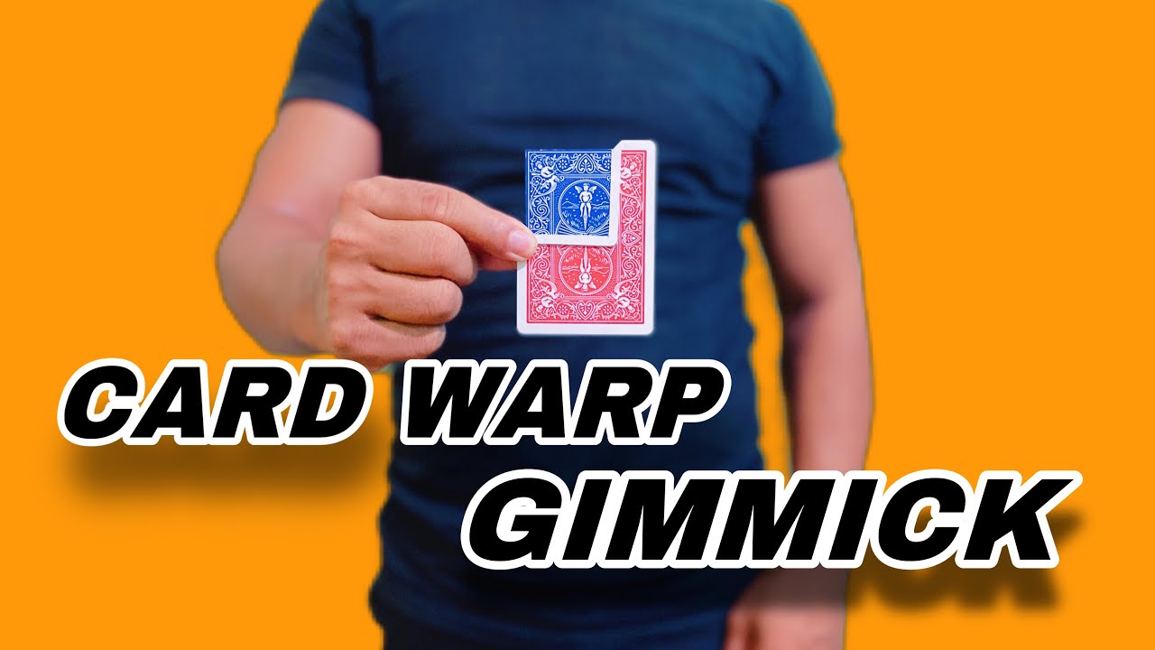 Card warp Color Magic Gimmick Reveal #mr_yut_magic