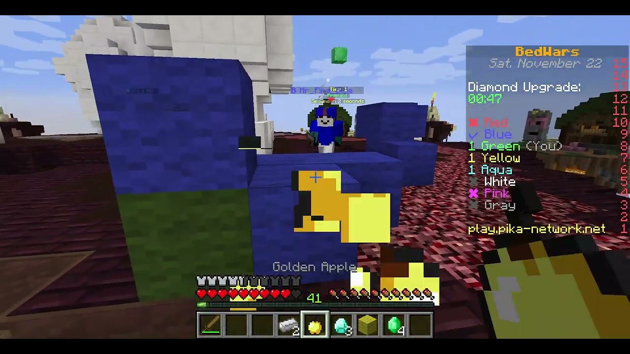 meeting funny players in pika