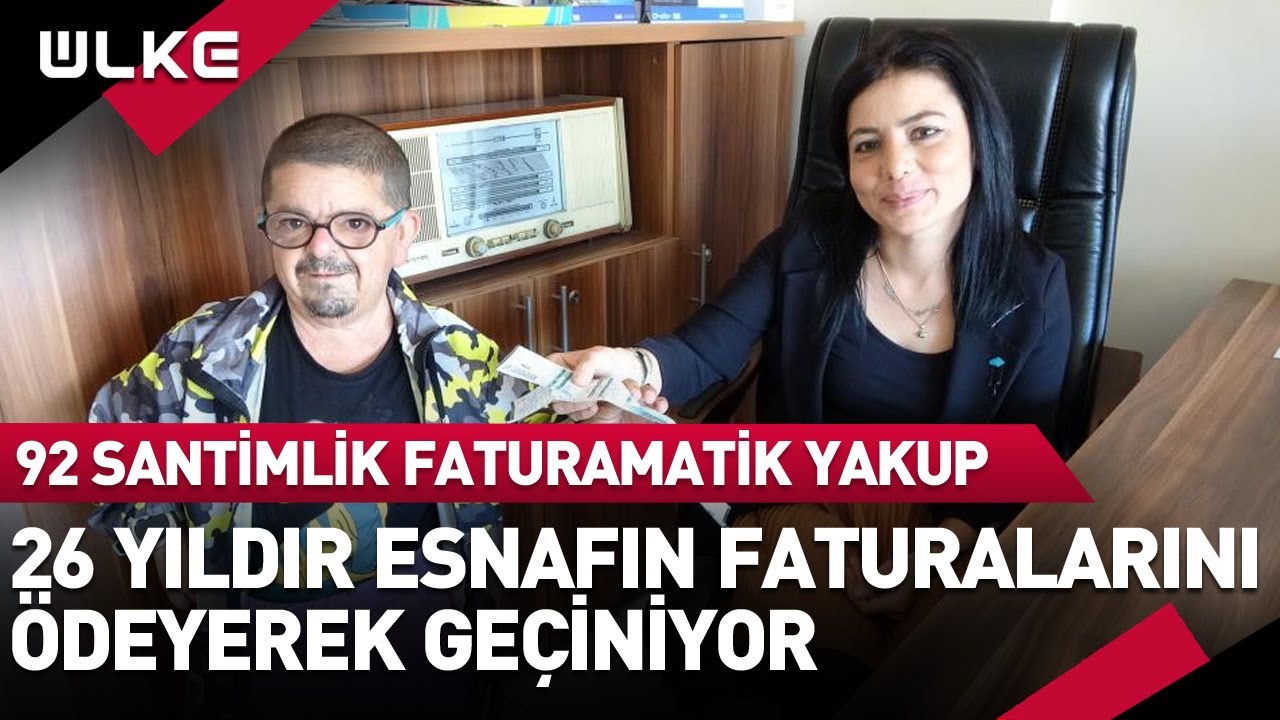 26 Yıldır Esnafın Faturalarını Ödeyen 