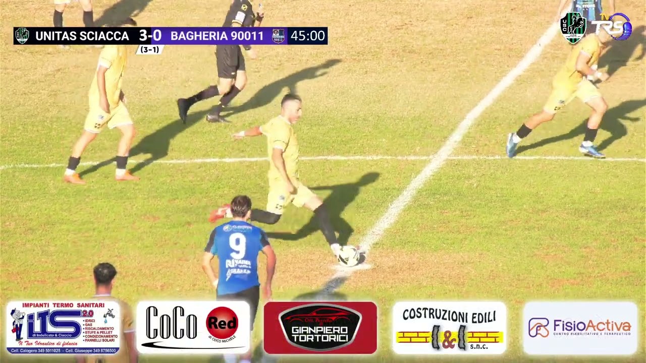 ⚽ Highlights | Unitas Sciacca – Bagheria 5-0