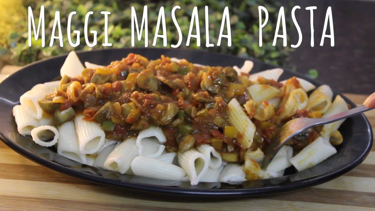 Maggi Masala Pasta | Experimental Cooking | How to make Pasta With Maggi Masala | Quick And Easy