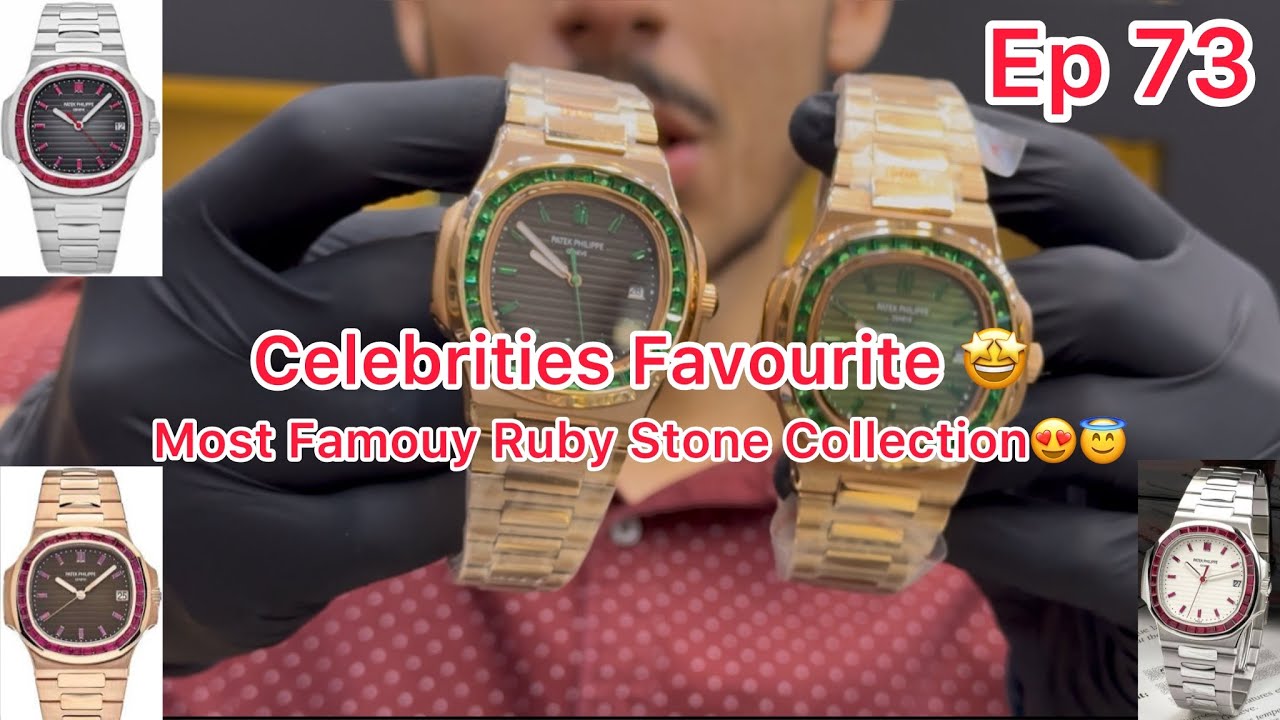 Celebrities Favourite Most Famous Ruby Stone Collection 🤩💎 | Ep 73 | Prime Time Watch Co 