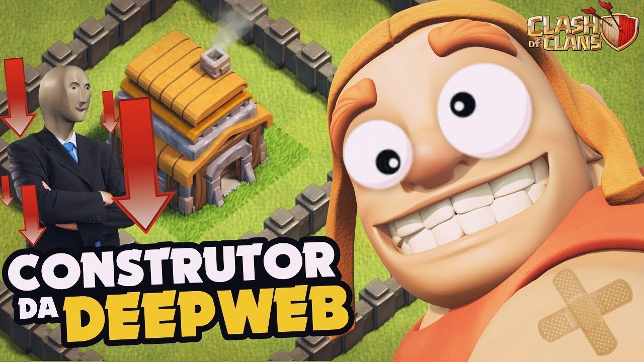 O PEDREIRO TA MALUCO! VOCÊ VAI RIR MUITO DA BURRICE DESSE CONSTRUTOR! CLASH OF CLANS #06
