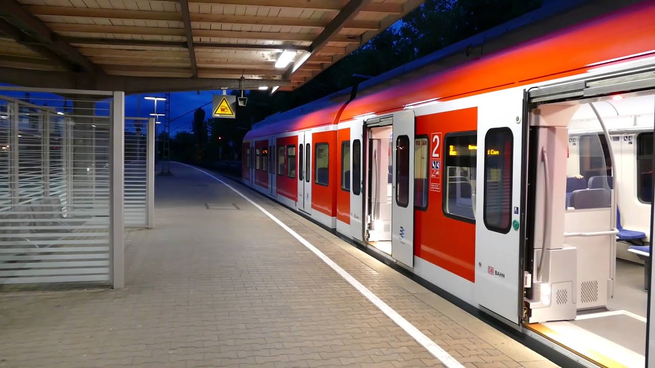 S-Bahn Trains At Unterturkheim, Stuttgart 19 May 2015