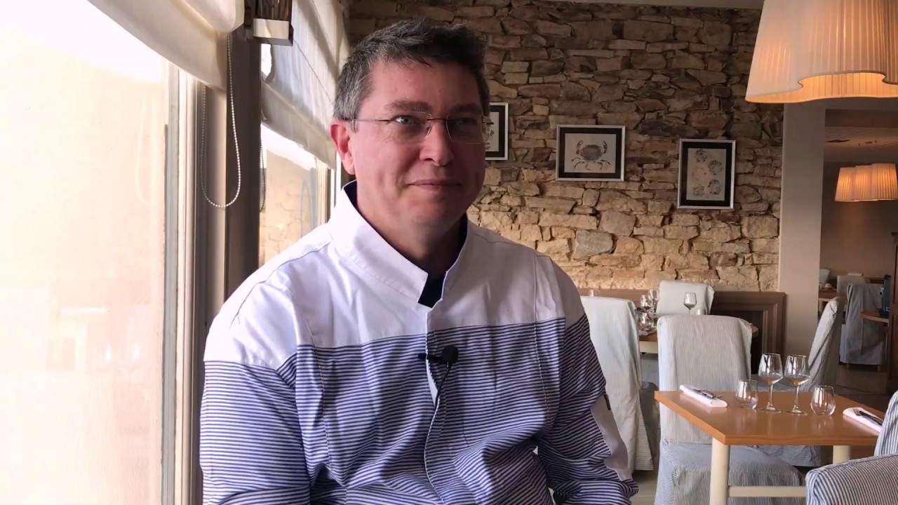 David Royer, chef au Castel Ach à Plouguerneau (Finistère)