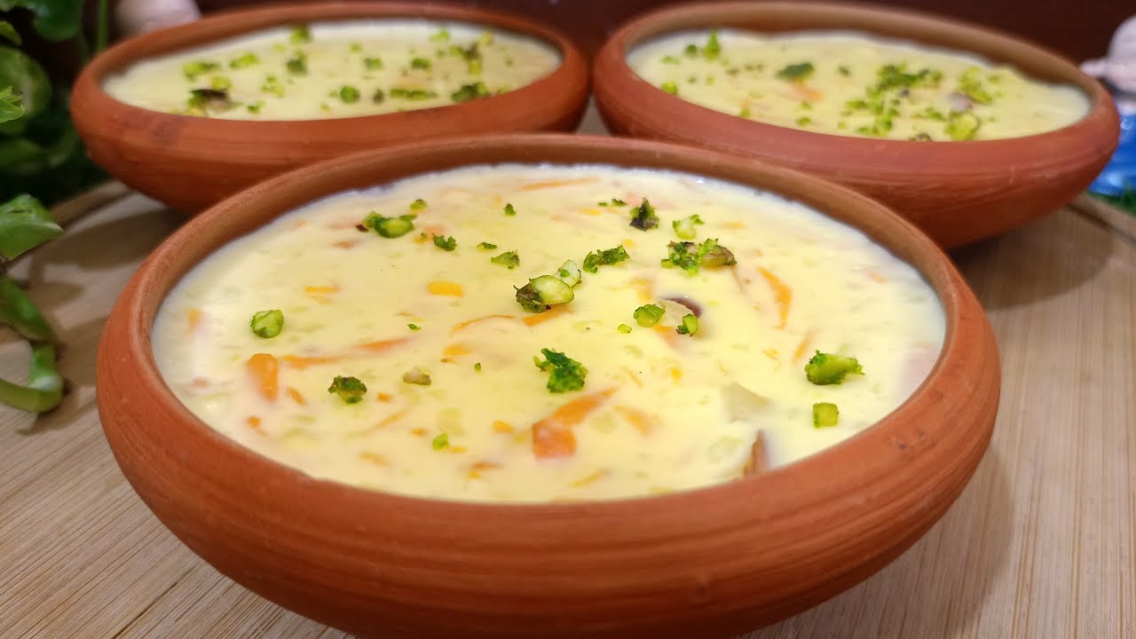 Yammi Carrot Phirni Recipe | Carrot Phirni Just In 15 Minutes | Easy Dessert 