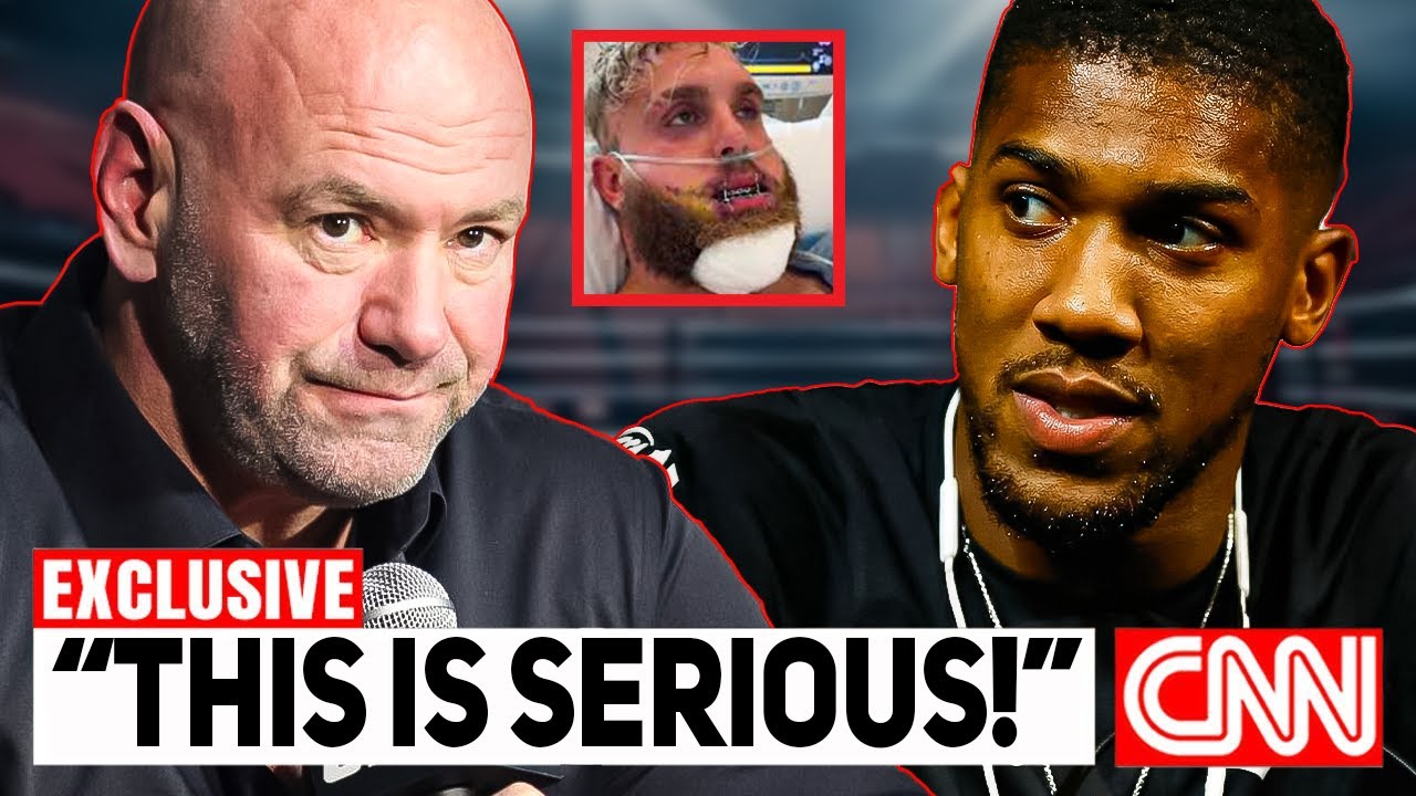 Dana White CALLS OUT Anthony Joshua After Jake Paul’s Scary Medical Situation