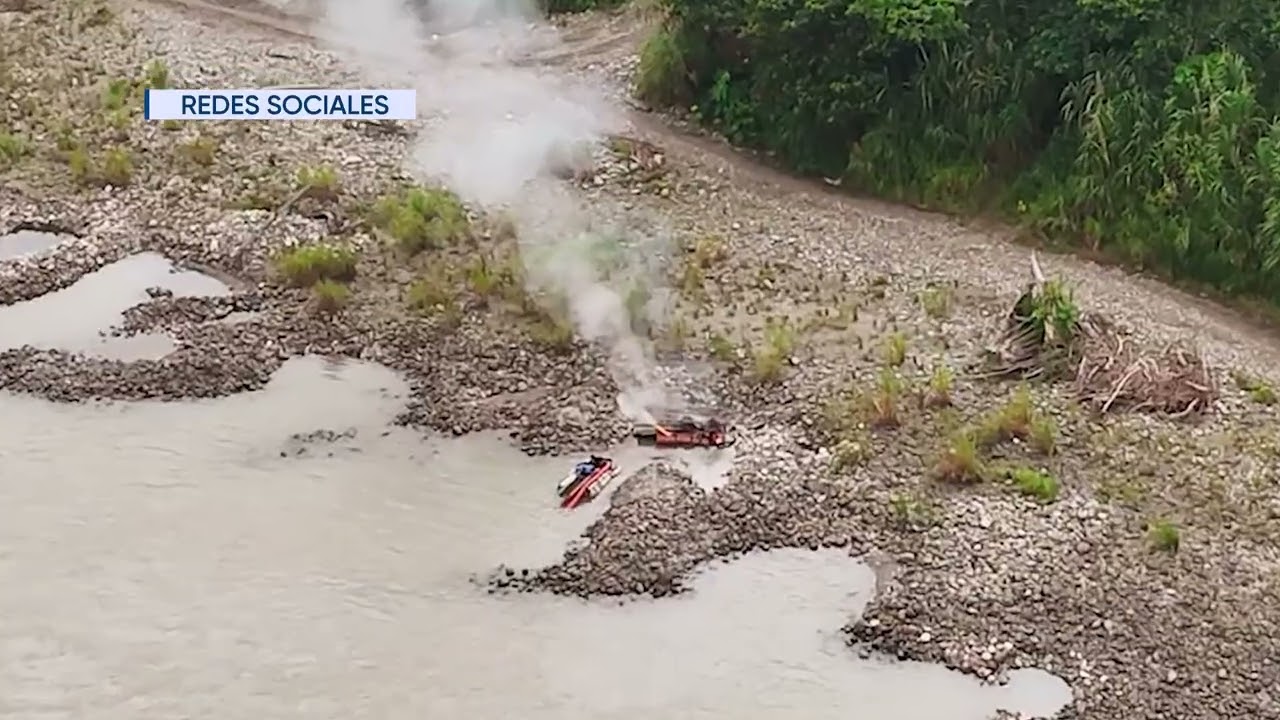 DESARTICULACIÓN MINERÍA EN ATAHUALPA POLICÍA - ALLYTV NAPO