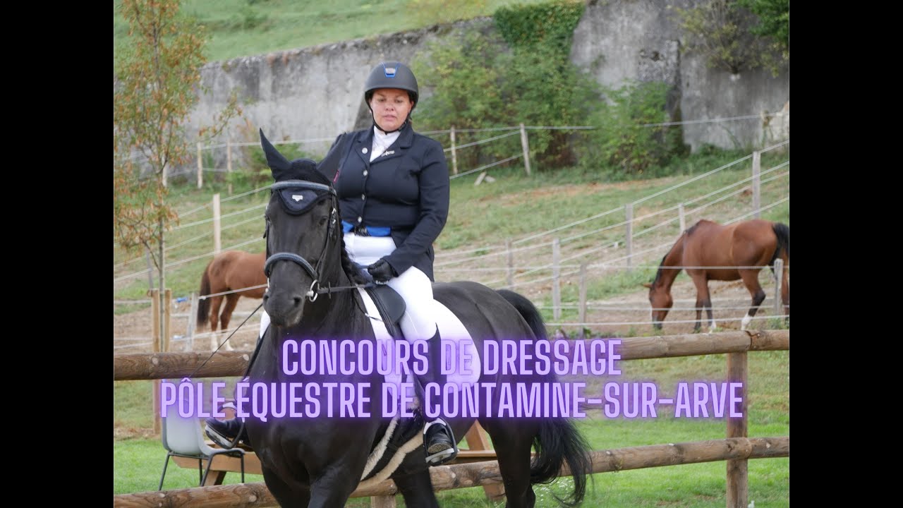 Premier concours de dressage extérieur ~ Club 3 Grand Prix ~ Finale du Championnat Départemental