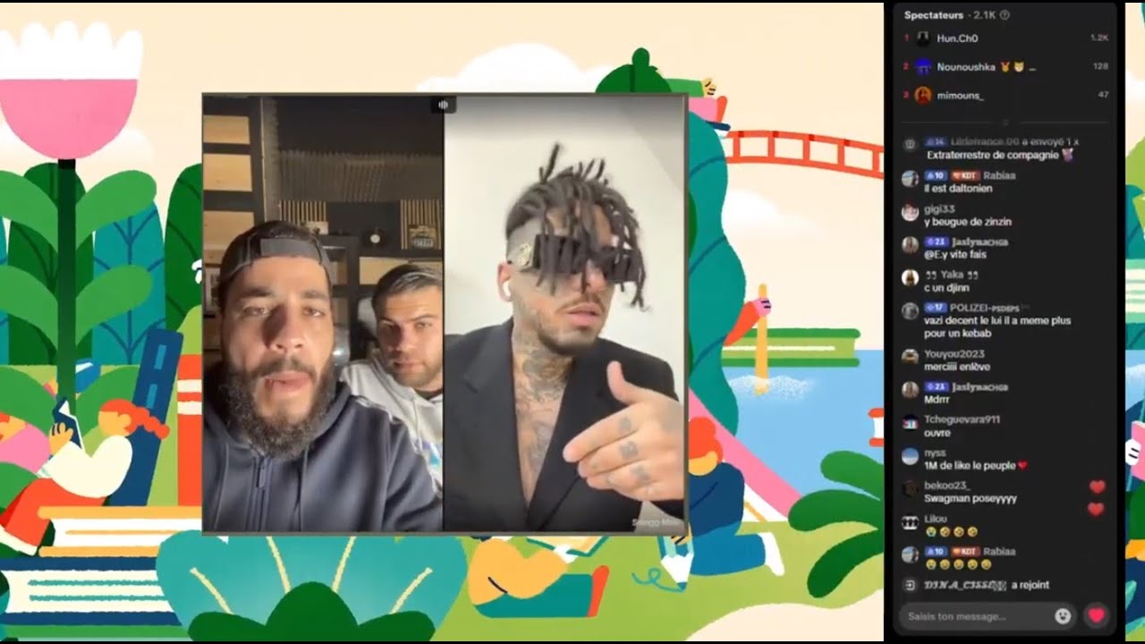 KD3 ☎️ @d kamel3 est en LIVE   TikTok LIVE   tk_officiel78    Swagg Man   #gilbertchikli   & PA7