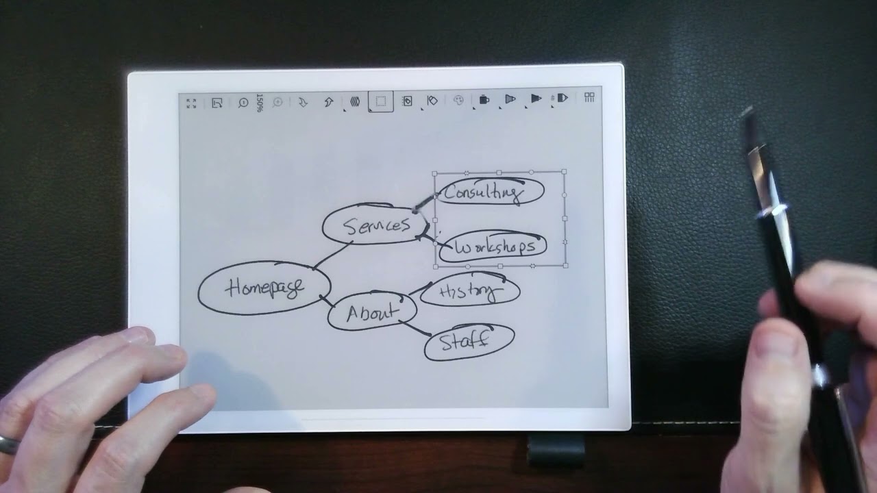 Supernote: Creating Mind Maps with Atelier