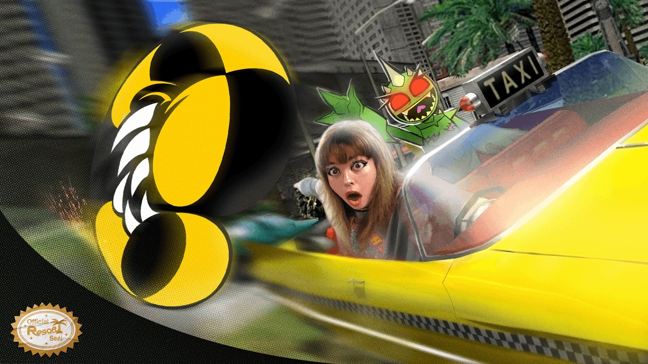 what is THIS thing in the Crazy Taxi logo?????
