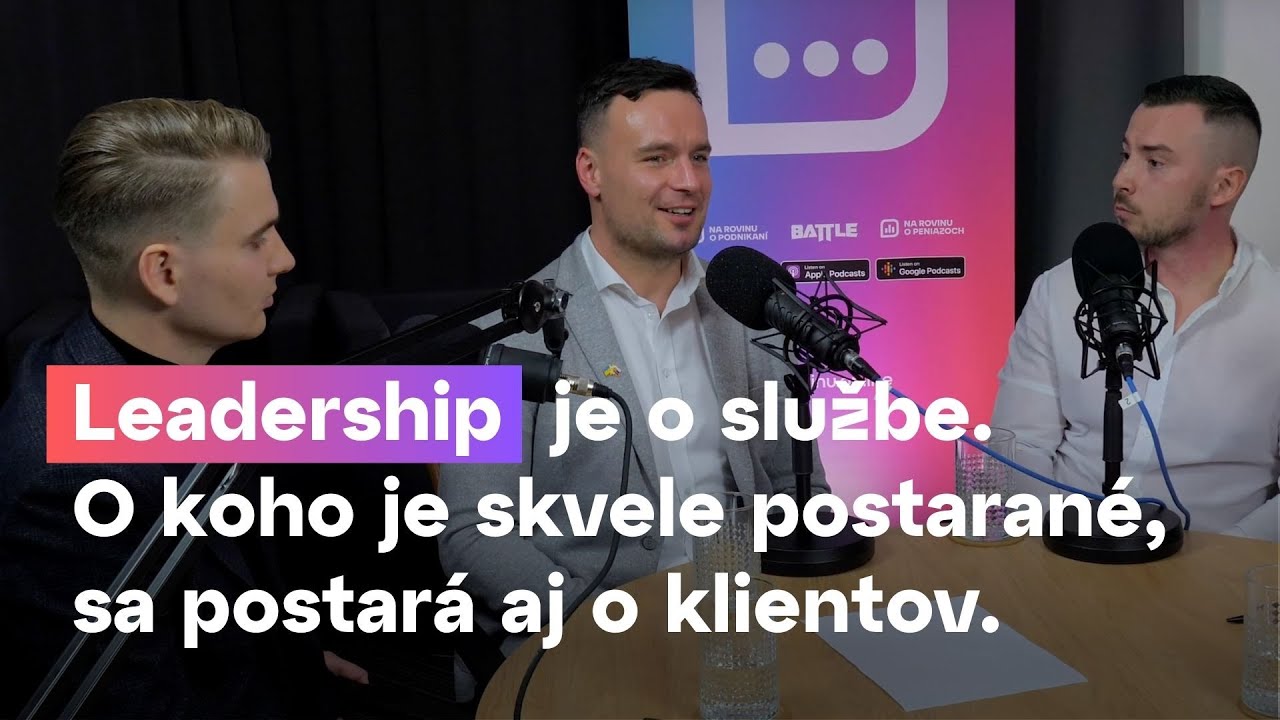 NRoP 100: Friedmann, Mačák, Šolc (PROSIGHT Slovensko) - Veľké firmy nemôžu stáť na jednom človeku