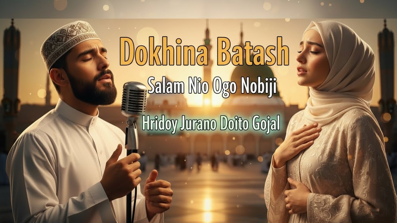 হৃদয় জুড়ানো দ্বৈত গজল 😢 | দখিনা বাতাস ওরে | Dokhina Batash | New Bangla Nasheed 2026