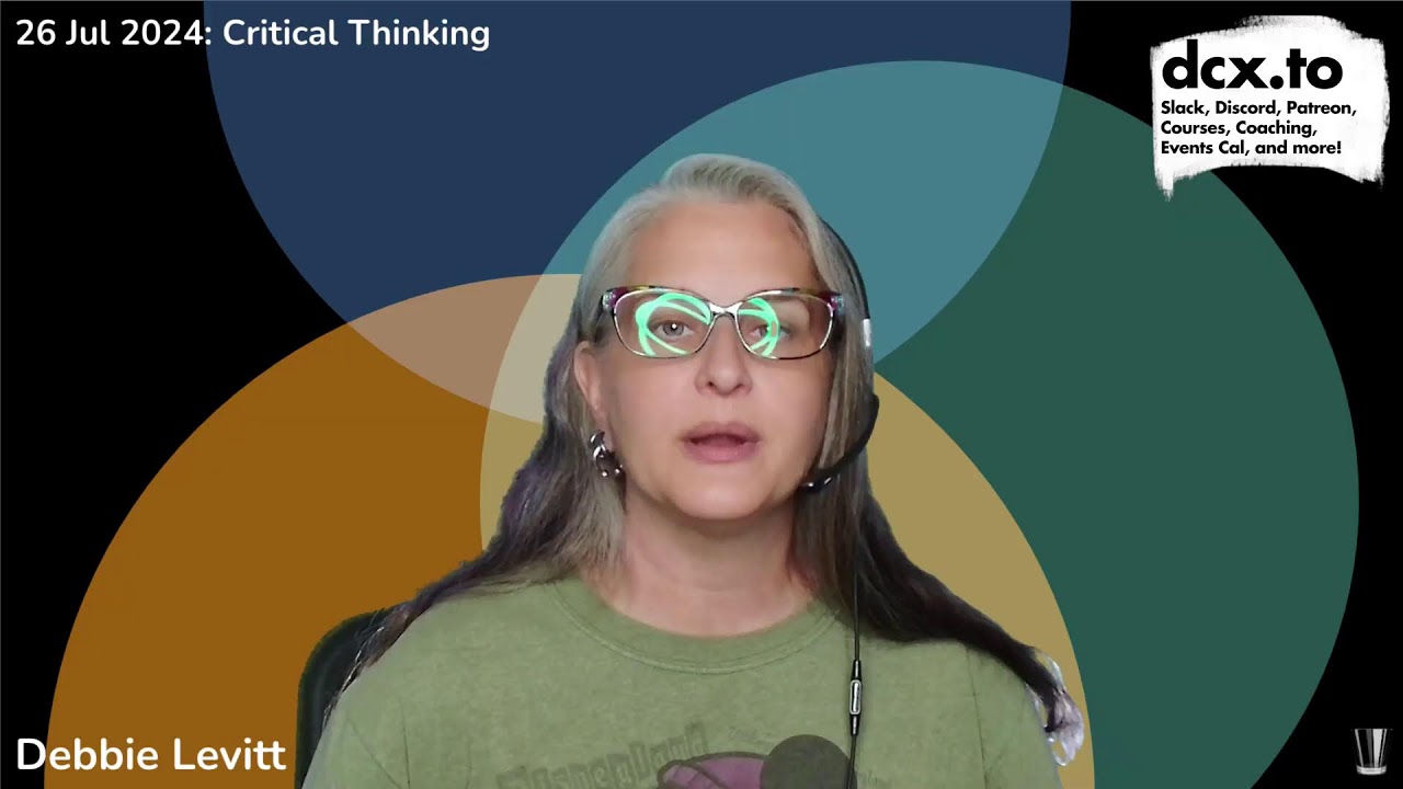 26 July 2024: Practicing Critical Thinking