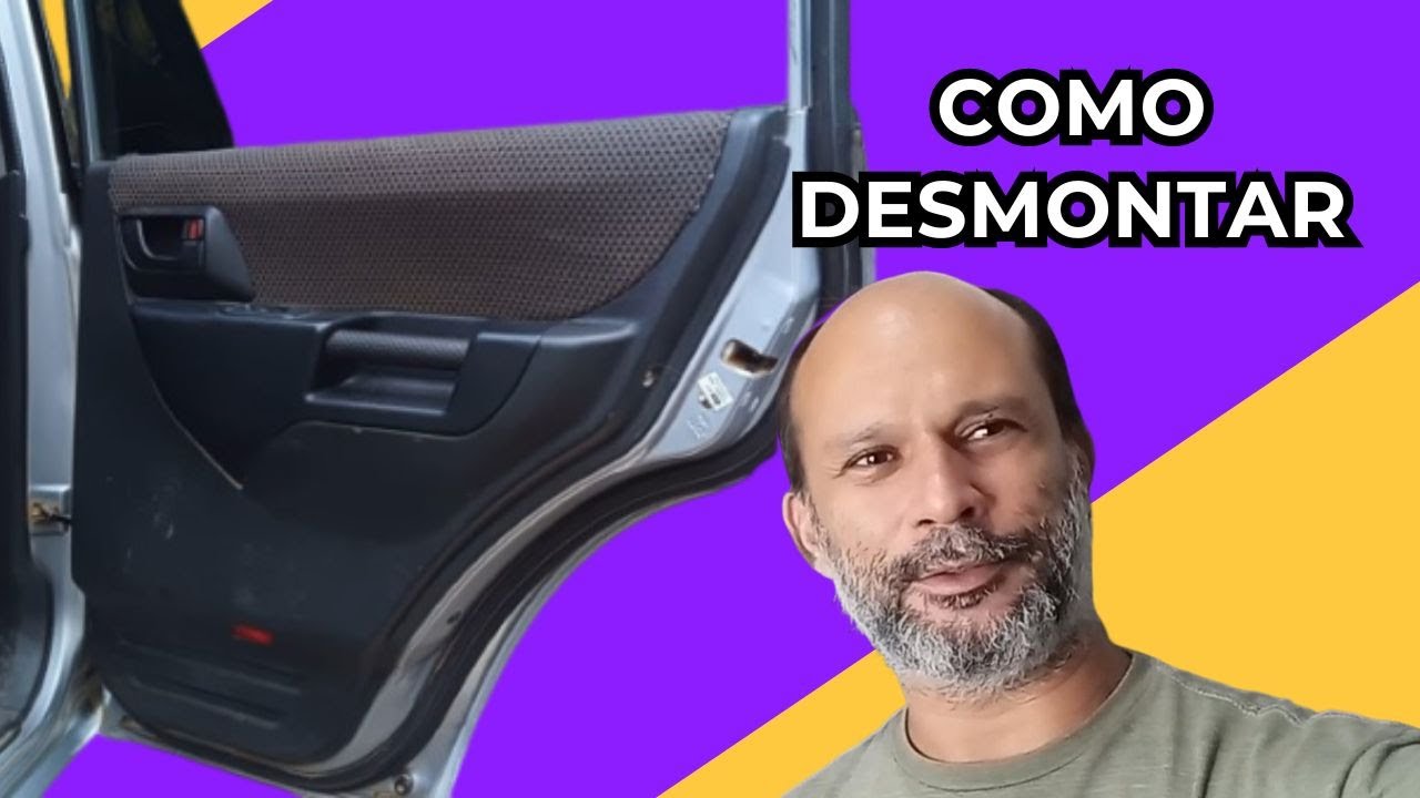 Retirada e Remontagem do Forro da Porta Traseira da Pajero TR4: passo a passo