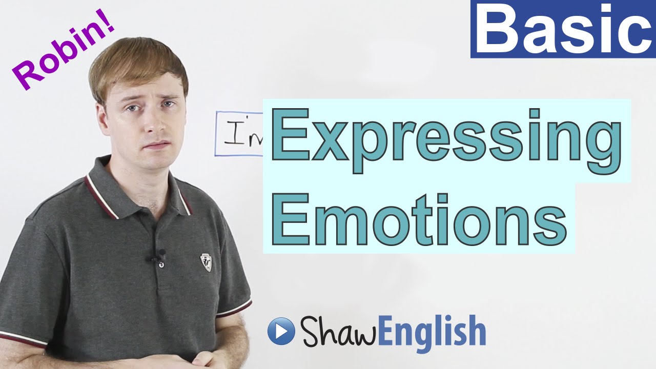 How to Express Emotions in English