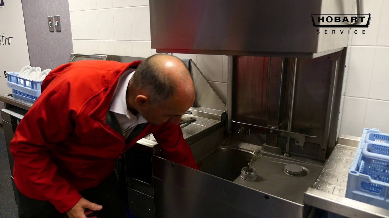 Hobart Service - hooded dishwashers clean down guide