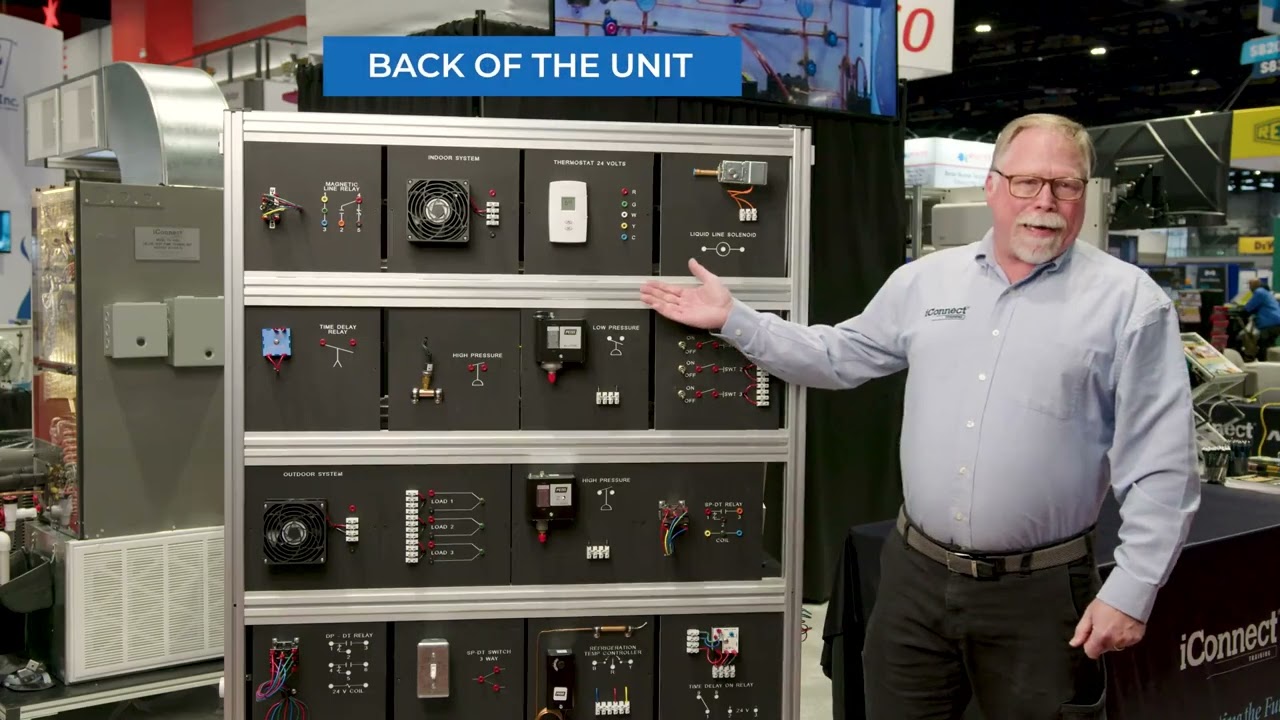 Discover the TU-9240 Electrical Training Unit at AHR | iConnect Training