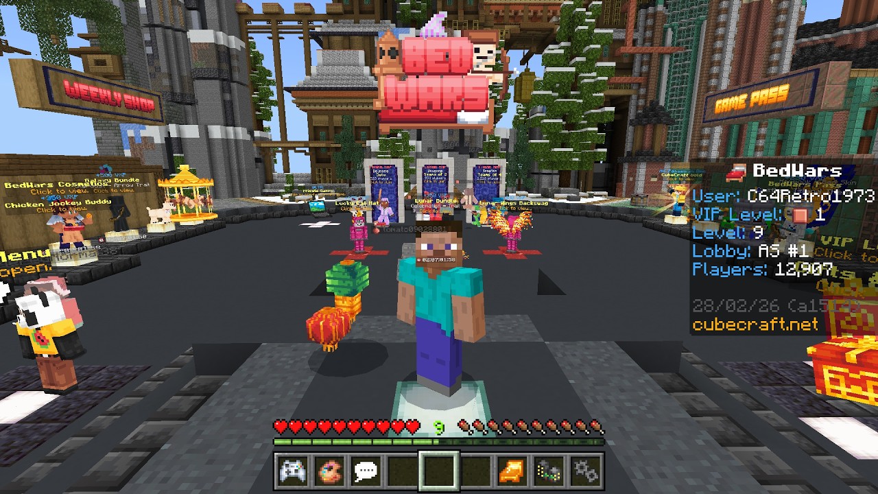 CubeCraft Bedwars Gameplay