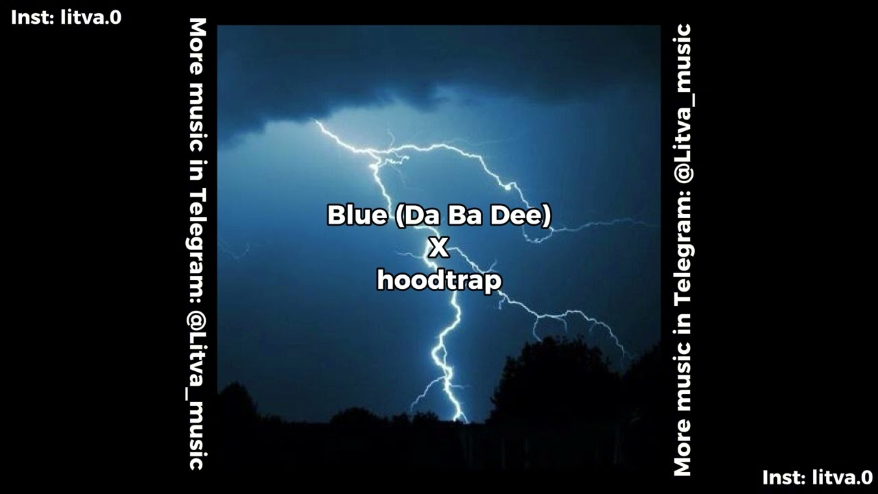 [FREE] Eiffel 65 - Blue (Da Ba Dee) -  HOODTRAP REMIX #hoodtrap #remix #blue #sample