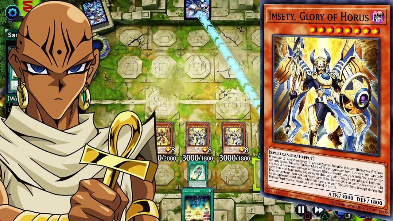 IMSETY, GLORY OF HORUS 4,800 ATK PODER EN EL CAMPO | YU-GI-OH! MASTER DUEL