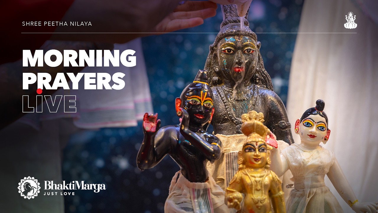 Morning Prayers LIVE from the Bhutabhrteshwarnath Mandir