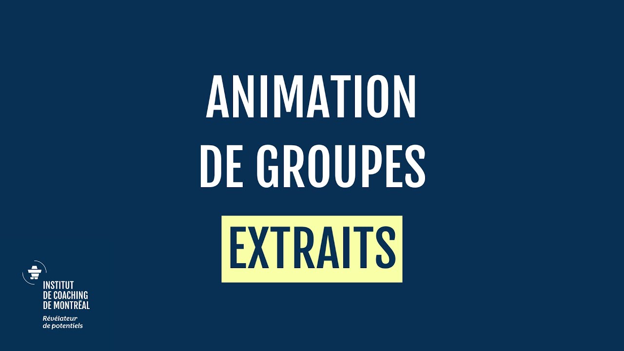 Extraits de la formation vidéo 