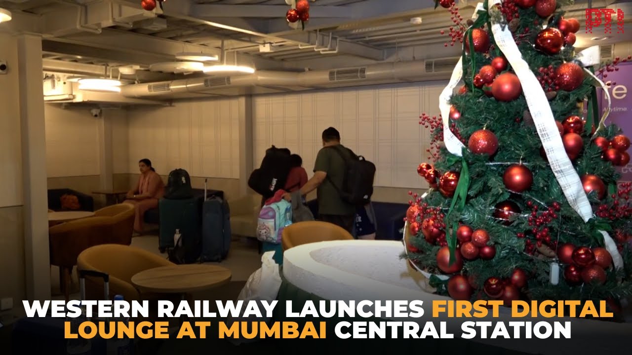 Western Railway launches first digital lounge at Mumbai Central station