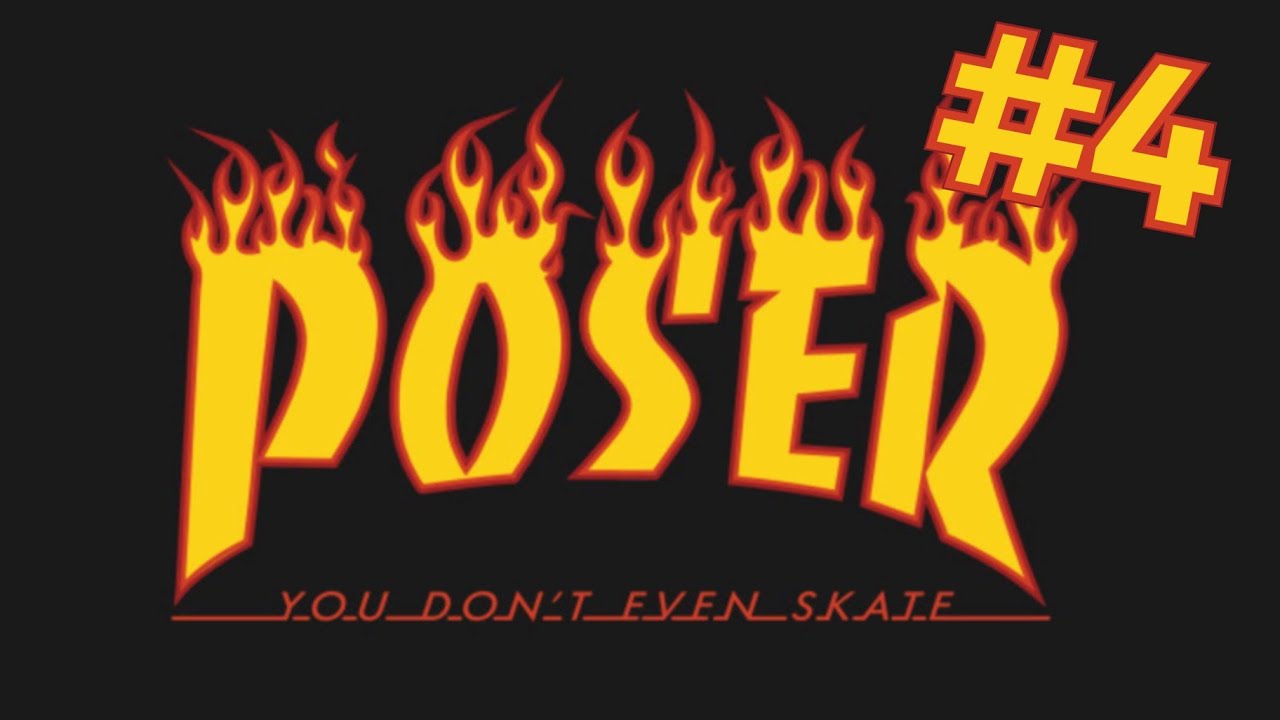 Tiktok Skaters Being Posers PART FOUR (skaters mall grabbing and wearing thrasher) *CRINGE WARNING*