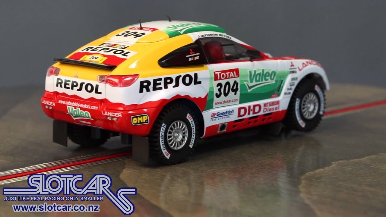 Avant Slot Car Mitsubishi Lancer Rally RAID 304 Slotcar 50702