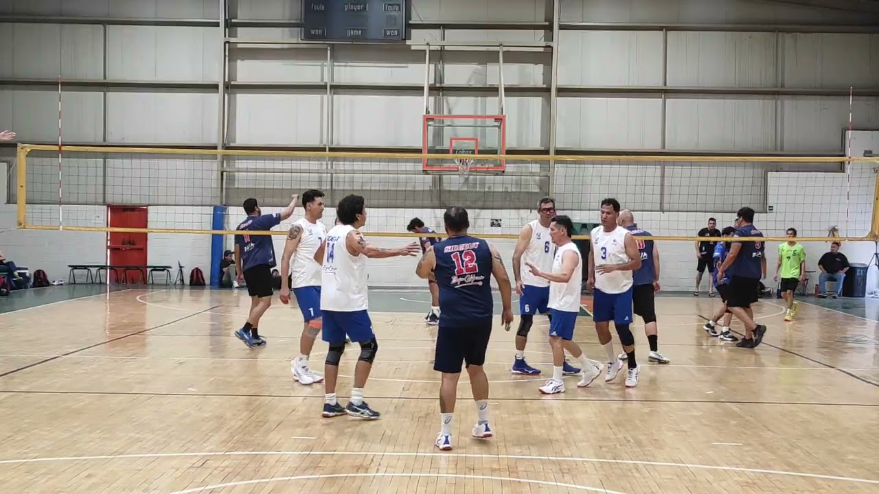 Preparación y fogueo para nacional Master 2026, Sideout vs Wasones 30's