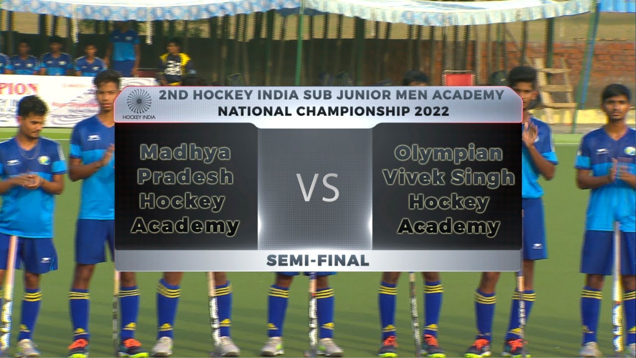 2nd Hockey India Sub Junior Men's Academy National Championship, 2022 | 1st Semi Final | DD Sports