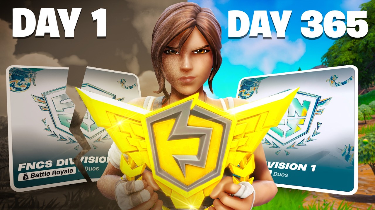 My 1 Year Fortnite FNCS Progression...