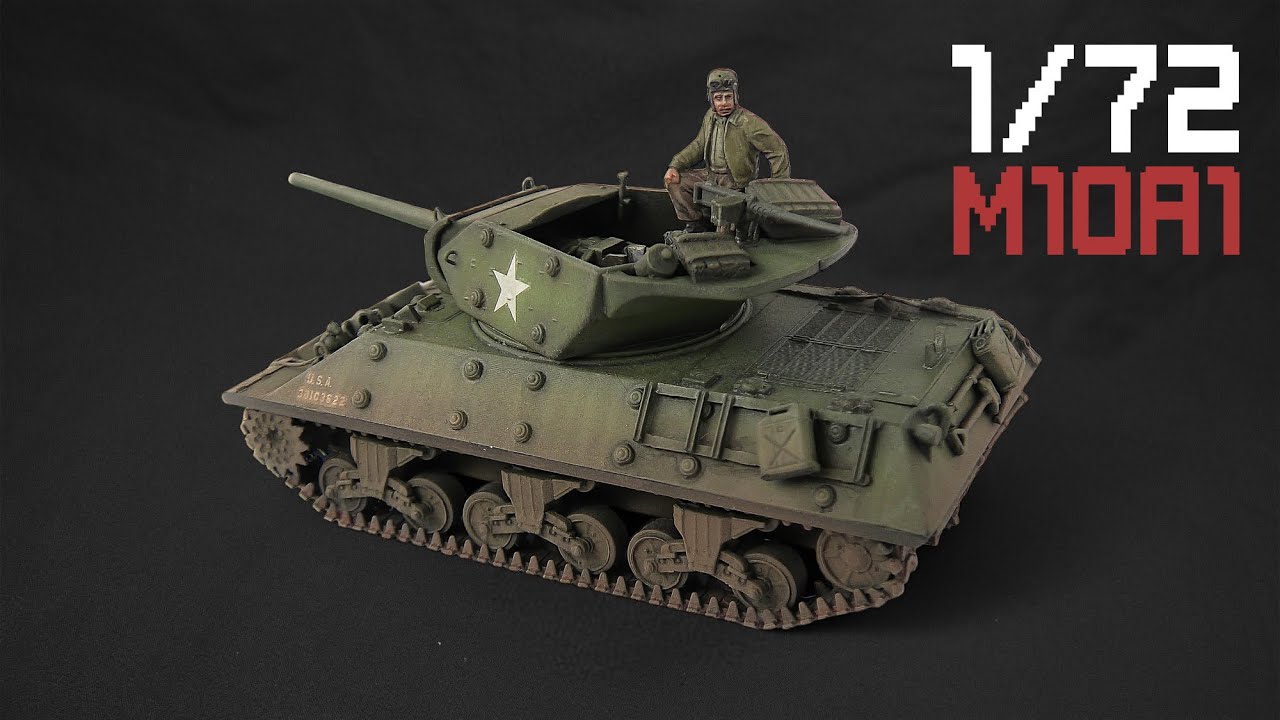 Building and Painting the M10A1 by UM Models | 1/72 Scale