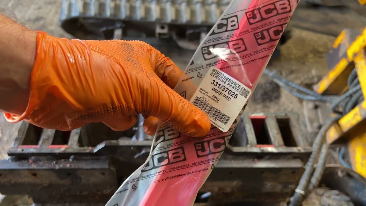 How to change the track extender wear bands - Predator 38rx stump grinder.