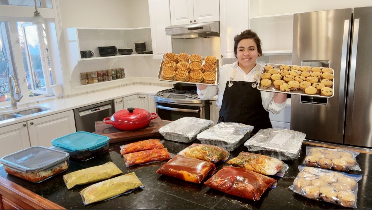 Making Future Breakfasts and Dinners EASY with Homemade Freezer Meals