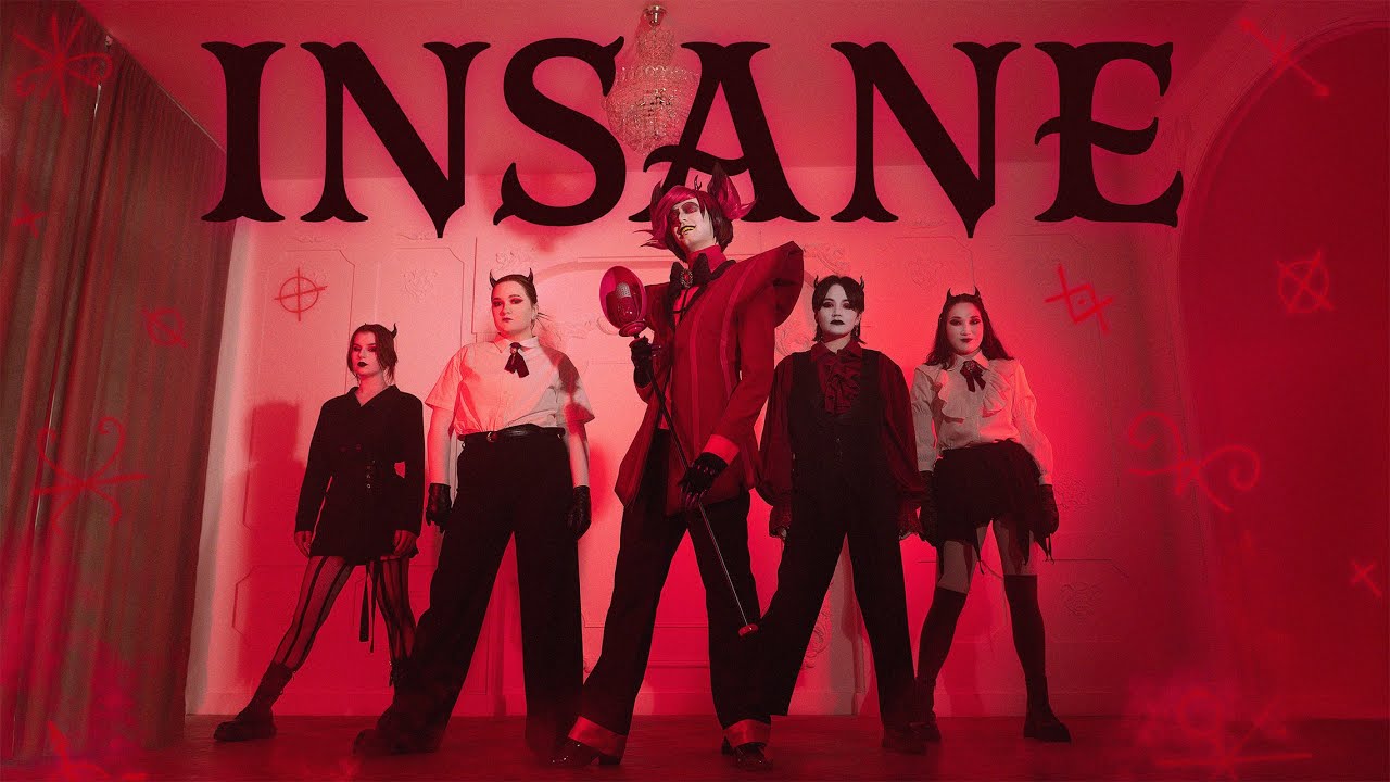 ALASTOR (Hazbin Hotel) - INSANE Dance x Song cover by High Jump ft. Mad_NiX