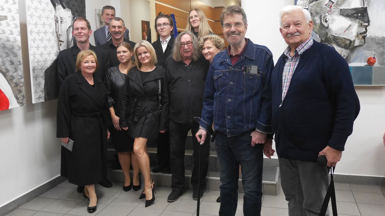 PR Katowice Galeria na żywo -- Poezja i malarstwo Czesława Gałużnego 16102025 Red. Jerzy Granowski