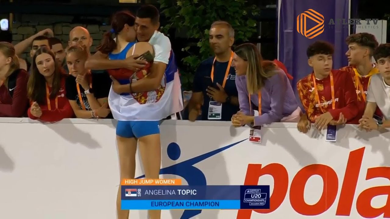 Angelina Topić - ZLATO | U20 Evropsko prvenstvo, vis - 190cm | Jerusalim 2023
