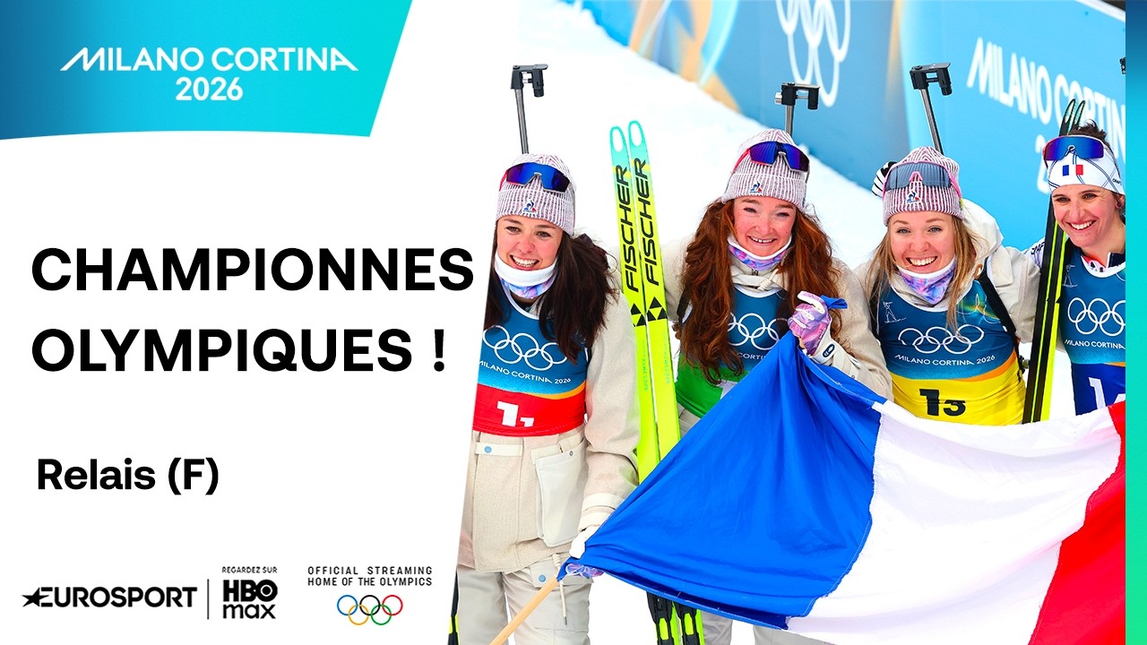 JO 2026 - SEULES AU MONDE ! Les Françaises RENVERSENT puis SURVOLENT le relais et REMPORTENT L’OR