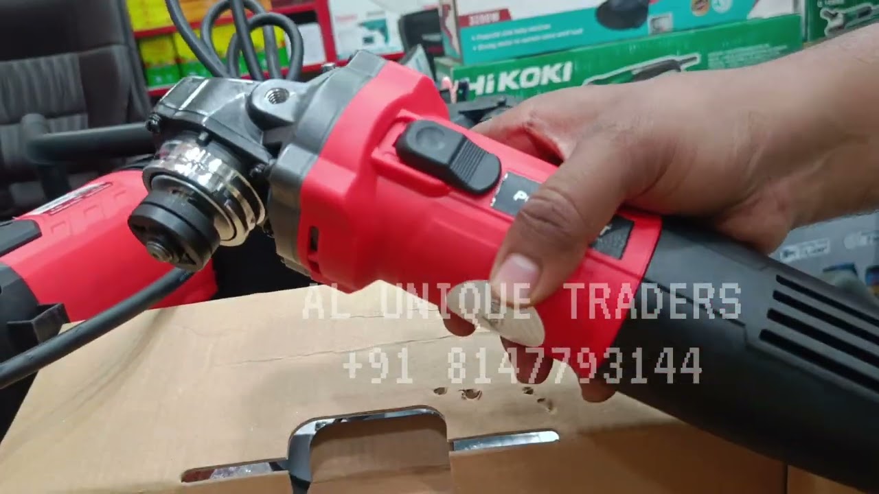 Powerbilt angle grinder #powerbilt grinder machine variable speed #aluniquetraders