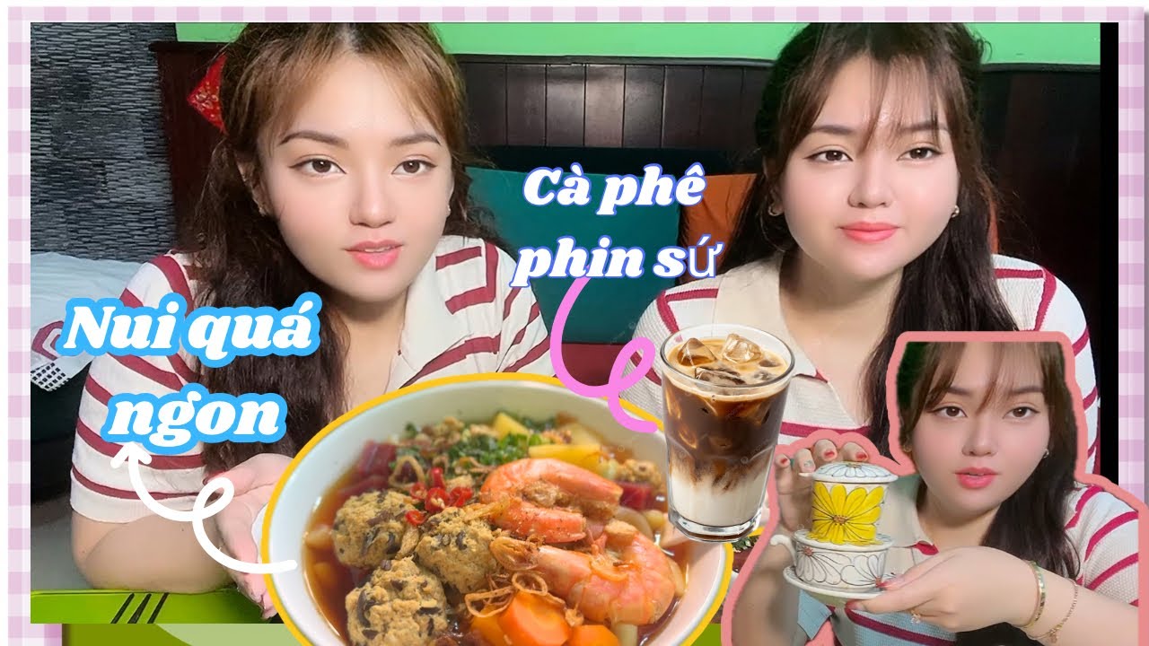 Mê mẫn nui nấu tôm thịt ngon quên lối