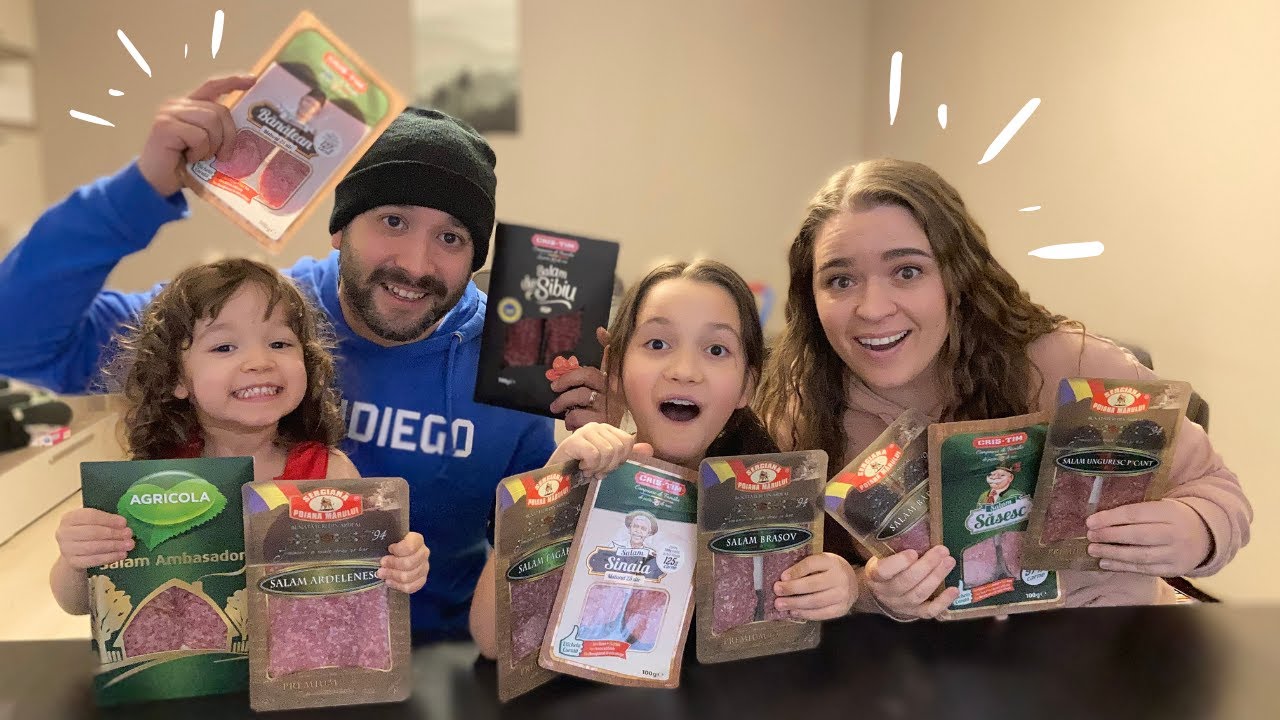 ROMANIAN SALAMI TASTE TEST!!